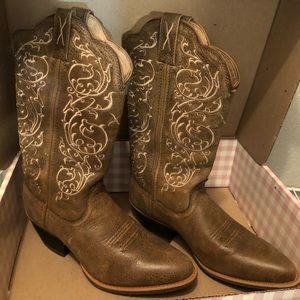 Rubber Sole Cowgirl Boots